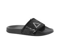 SUN68 Ciabatte Donna X35203 1144 Slippers Beach Sequin Taglia 39 Nero/Argento