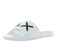 SUN68 Ciabatte Donna X35202 01 Slippers Beach Strass Taglia 38 Bianco