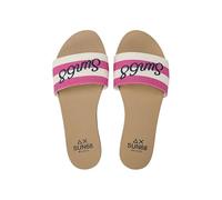 SUN68 Ciabatte Donna X36208 Slippers Beach Brigitte Bianco Panna/Fuxia