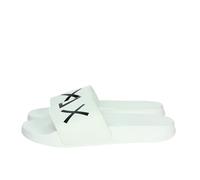 SUN68 Ciabatte Slippers Logo X35102 Bianco 44