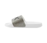 Sun68 - Ciabatte Strass Logo - - Shoes - Donna - Bianco - 39 EU