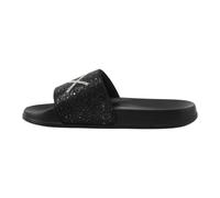 Sun68 - Ciabatte Strass Logo - - Shoes - Donna - Nero - 39 EU