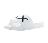 SUN68 Ciabatte Uomo X35101 01 Beach Slippers Taglia 43 Bianco
