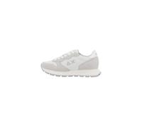 SUN68 Donna Scarpe Ally Glitter Textile Taglia 37 Codice Z36203-01 Bianco