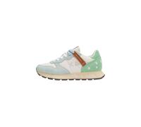 SUN68 Donna Sneakers Basse Z36207 Pelle Turchese 37
