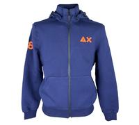 SUN68 Uomo Felpa BOMBER NYLON DOUBLE HOOD F44115