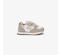 SUN68 GIRL'S ALLY GOLD SILVER BABY SNEAKER DA BAMBINA CON STRAPPI