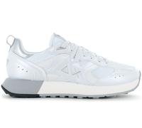 SUN68 Jaki 2.0 Argento Mesh - Scarpe Sneakers Uomo Bianche Z36119-01 Nuove