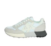 SUN68 Jaki 2.0 Bicolore, Oxford Piatto Uomo, 01 Bianco Bianco, 45 EU
