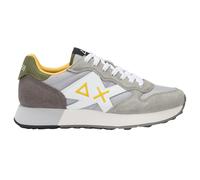 Sun68 Jaki 2.0 Solid Z36115-06 sneaker uomo grigio chiaro in nylon e camoscio
