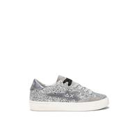 SUN68 Katy Glitter Sneakers Fondo Cassetta Donna Z44222 44 Argento, 39