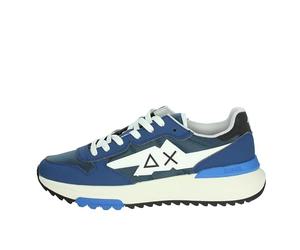 SUN68 Niki 2.0 Solid, Oxford Piatto, Unisex, per Adulti, Blu Navy, 41 EU