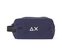 Sun68 - Pochette blu con stampa logo per uomo