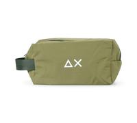 Sun68 - Pochette verde con stampa logo per uomo