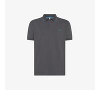 SUN68 POLO A35110 riga contrasto shirt SMALL STRIPES ON COLLAR 2025 INCHIOSTRO