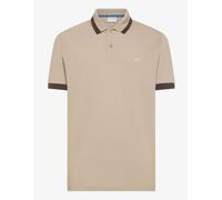 Sun68 Polo Big Stripe On Collar S/S Stone Pique Uomo A36112 98