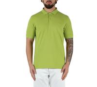 SUN68 Polo Cold Dye S/S - 100% Cotone Oliva XXL