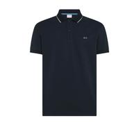 Sun68 - Polo con profili a contrasto - - Tops - Uomo - Blu - S