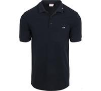 Sun68 Polo da uomo vintage, blu, L