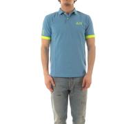 SUN68 Polo Logo Fluo S/S Avio A35122 56 L