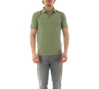 SUN68 Polo A35110 Colletto con riga piccola, manica corta, Tg. M, Verde Salvia