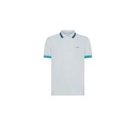 SUN68 Polo Manica Corta A35112 Colletto con Striscia Grande Tg. M col. 01 Bianco