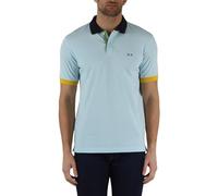 SUN68 Polo Manica Corta A35116 Tg. XL col. 05 Azzurro