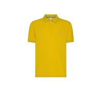 SUN68 Polo Small Stripes ON Collar S/S - 95% Cotone 5% Elastan Giallo XL