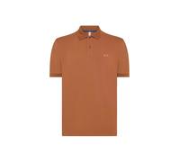 SUN68 Polo Uomo A34109 P-EP cotone classico con logo ricamato 36 RUST