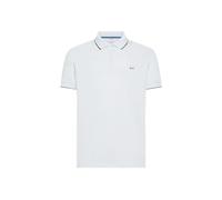 SUN68 Polo Uomo, Polo Small Stripe ON Collar S/S Bianco Size 3XL