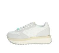 SUN68 Sneaker Big Stargirl Canvas Bianco Panna Taglia 41