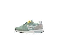 Sun68 - Stargirl Glitter Logo Sneaker - -Shoes -Donna -Verde -38 EU