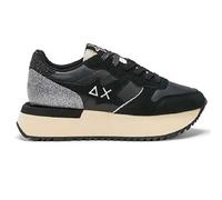 SUN68 Scarpe Nero Argento Z44219 Big Stargirl Bag Silver Sneaker Donna Sun 68 (Nero Argento, Sistema Taglie Calzature EU, Adulto, Donna, Numero, Media, 38)