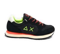 SUN68 Scarpe Sneaker Boy's Tom Fluo Teen Suede/Nylon Nero Z25SU02 Z44302T 37