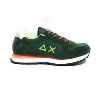 SUN68 Scarpe Sneaker Boy's Tom Fluo Teen Suede/Nylon Verde Scuro Z25SU01 Z44302T 37