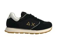 SUN68 Scarpe Sneaker Girl's Ally Glitter Textile Teen Suede/Nylon Nero ZS24SU11 Z34403T 37