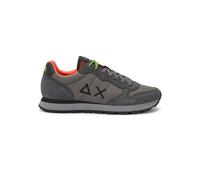 Sun68 Scarpe sneakers pelle e tessuto tecnico uomo TOM FLUO GRIGIO SCURO