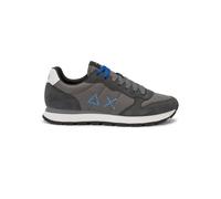 Sun68 Scarpe sneakers pelle e tessuto tecnico uomo TOM SOLID GRIGIO SCURO