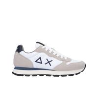SUN68 Scarpe Tom Solid Sneakers Uomo Misto Pelle Bianco 43
