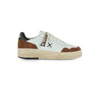Sun68 sneakers uomo Big Basket bianco marrone 44