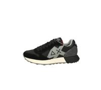 SUN68 Sneaker Jaki 2.0 Solid Suede/Nylon Nero Taglia Scarpa: 46