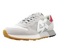 SUN68 Scarpe Uomo con Lacci Jaki 2.0 Bicolor Z36116 8050161666401-41 Bianco Grigio 41