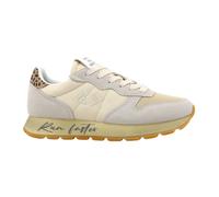 SUN68 Z44225 Sneakers Con Lacci In Tessuto E Camoscio BIANCO PANNA 37