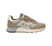 Sun68, ,Shoes ,Uomo ,Multicolore ,44 EU Sneakers Outdoor in camoscio con inserti in tessuto