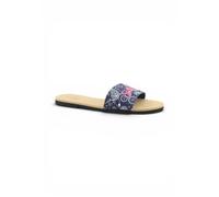 SUN68 Ciabatte Donna X36208 07 Slippers Beach Brigitte Embroidery Navy Blue