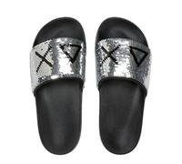 SUN68 Slippers beach donna 4411 argento/nero Taglia scarpa: 39