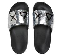 SUN68 Slippers beach donna 4411 argento/nero Taglia scarpa: 38