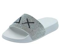 SUN68 01 SLIPPERS STRASS LOGO ciabatte Donna 38