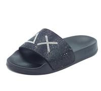 SUN68 11 SLIPPERS STRASS LOGO ciabatte Donna 37
