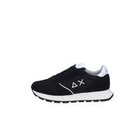 SUN68 Z35203 Sneakers Con Lacci In Tessuto/camoscio Da Donna NERO 40